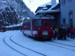 FO Steuerwagen am 25.01.2003 in Gschenen