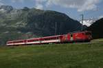 Deh 4/4 II 96 erreicht am 27.7.12 mit dem Regio 836 N�tschen.