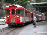 Deh 4/4 Pendelzug in Gschenen. (15.08.2006)