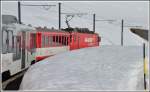 Noch liegt viel Schnee auf dem Oberalppass.