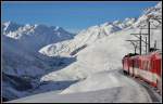 Winter am Oberalp.