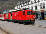 MGB - Triebwagen Deh 4/4 96 in Brig am 01.04.2017