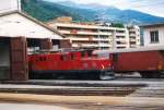 HGe4/4I 13 der VZ in Visp August 1996