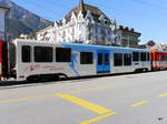 MGB - Personenwagen 2 Kl. B 4215 im Bahnhof Brig am 05.05.2017