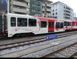 MGB - Personenwagen 2 Kl. B 4211 im MGB Bhf. Brig am 26.02.2023