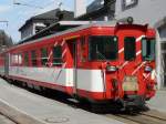 MGB - Steuerwagen ABt 4155 in Gschenen am 08.04.2009