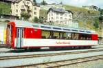 FO - PS 4014 am 04.09.1996 in ST.MORITZ - Vorserien-PANORAMAWAGEN fr den Einsatzt im Transitverkehr - bernahme 02.03.1989 - R&J/FO/SIG - Gewicht 18,70t - LP 18,04m - 48 Sitzpltze - zulssige