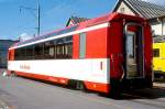 FO - AS 4023 am 07.06.1997 in LANDQUART - PANORAMAWAGEN fr den Einsatzt im Transitverkehr - Baujahr 1993 - BREDA - Gewicht 18,90t - LP 18,50m - 48 Sitzpltze - zulssige Geschwindigkeit km/h 90 - Hinweis: Die Panoramawagenserie besteht aus 10 Wagen mit den Nummern 4021 - 4030. Die BVZ beschaffte 4 baugleiche Panoramawagen mit den Nummern 2011 - 2014.
