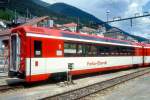 FO - AS 4024 am 06.06.1993 in DISENTIS - PANORAMAWAGEN fr den Einsatzt im Transitverkehr - Baujahr 1993 - BREDA - Gewicht 18,90t - LP 18,50m - 48 Sitzpltze - zulssige Geschwindigkeit km/h 90 -
