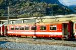FO - AB 4171 am 12.10.96 in BRIG - 1./2.Klasse PERSONENWAGEN fr den Einsatz im Transitverkehr insbesondere den Glacier-Express-Kurswagenlauf Zermatt-Davos - Baujahr 1987 - ACMV/SIG - Gewicht 15,00t -