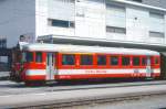 FO - ABt 4191 am 01.06.93 in DISENTIS - STEUERWAGEN-Serie fr Kurz-Pendelzge mit BDeh 2/4 - Baujahr 1971 - SIG/BBC - Gewicht 14,20t - LP 17,02m - 11 Sitzpltze 1.Klasse, 32 Sitzpltze 2.Klasse -