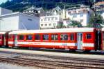 FO - ABt 4193 am 02.09.95 in DISENTIS - STEUERWAGEN-Serie fr Kurz-Pendelzge mit BDeh 2/4 - Baujahr 1971 - SIG/BBC - Gewicht 14,20t - LP 17,02m - 11 Sitzpltze 1.Klasse, 32 Sitzpltze 2.Klasse -