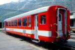 FO - ABt 4194 am 01.06.1993 in ANDERMATT - STEUERWAGEN-Serie fr Kurz-Pendelzge mit BDeh 2/4 - Baujahr 1971 - SIG/BBC - Gewicht 14,20t - LP 17,02m - 11 Sitzpltze 1.Klasse, 32 Sitzpltze 2.Klasse -