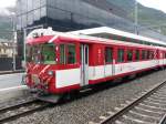 MGB - Steuerwagen ABt 2241 im Bahnhof Visp am 14.08.2015