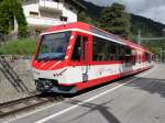 MGB - Steuerwagen ABt 2131 im Bahnhof Fiesch am 06.09.2015
