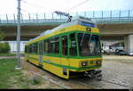 TransN / ANAT - Be 4/4 504 ausgestellt im Museumsareal in Areuse am 04.10.2026