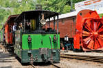 50 Jahre «Museumsbahn Blonay-Chamby»
1968 bis 2018
MEGA STEAM FESTIVAL VOM 19. MAI 2018
Verschiedene Impressionen von Chaulin-Museum.
Die Gastlok G 3/3 60, 1898 TS.
Foto: Walter Ruetsch 
