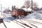 Ge 4/4 181 Blonay fvrier 1985