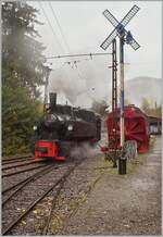 La DER de la Saison / Das Saison Ende der Blonay Chamby Bahn 2025 - Seit einigen Jahren zeigt die Blonay Chamby Bahn zum Saison Ende mit einem verdichteten Fahrplan noch einmal ihre herrlichen