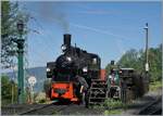Die Saison 2026 der Blonay Chamby Bahn ist eröffnet: In Chaulin wird die SEG G 2x 2/2 105 der Blonay Chamby Bahn wird für die Nachmittag-Dampfzüge vorbereitet.

2. Mai 2026 