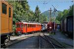 Festival Suisse de la vapeur / Schweizer Dampffestival 2026 - der Bernina Bahn RhB ABe 4/4 I N� 35 der Blonay Chamby Bahn erreicht mit seinem Museumszug von Blonay kommend sein Ziel Chaulin. 

25. Mai 2026