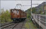 Blonay - Chamby - La Der 2026 - 60 apr�s les CEV (Saison Ende der Blonay Chamby Bahn, 60 Jahre nach dem Betriebsschluss der CEV).

Was passt zu diesem Thema besser als die Bernina Bahn Ge 4/4 81 die Chamby als Lokzug 81238E verl�sst und mit ihrem Schlusslicht bei dem garstigen Wetter f�r eine melancholische Abschied Stimmung sorgt.
24. Oktober 2026