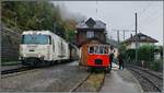 Blonay - Chamby - La Der 2026 - 60 apr�s les CEV (Saison Ende der Blonay Chamby Bahn, 60 Jahre nach dem Betriebsschluss der CEV).

In Chamby trifft die MOB Ge 4/4 8002  125 Jahre MOB  mit ihrem GEX nach Montreux den Dm 2/2 N� 3 der Blonay Chamby Bahn welcher als BEX nach Chaulin abf�hrt. 

25. Oktober 2026