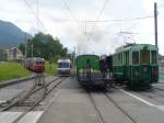 BC - Bahnhofsareal von Blonay am 09.09.2007