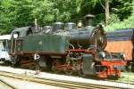 BC - Museumsbahn ex SEG G 2x 3/3 104 am 19.05.1997 in Chaulin - Dampflok - Name: ZELL - Baujahr 1925 - HANOMAG/10437 - Gewicht 56,00t - LP 11,56m - zulssige Geschwindigkeit 35 km/h - =03.08.1989 -