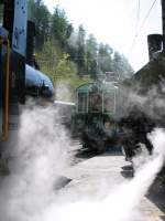 Viel Dampf beim 40 Jahre Jubilum Blonay-Chamby.