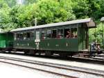 BC - Personenwagen AB 121 (ex RhB) im Depotarel von Chaulin am 30.05.2009