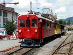 BC - Personenzug im BC Bahnhof Blonay am 12.06.2011