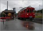 Und zu guter Letzt traf ich nach Feierabend in Blonay noch dem RhB ABe 4/4 N� 35, der nun auch bald Feierabend hat und auf seine Leerr�ckfahrt nach Chaulin wartet.