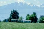 BC Museumsbahn Extrazug 60061 von Blonay nach Weiche -(Chaulin) am 24.05.1999 bei km 2,400 mit Triebwagen exMCM BCFeh 4/4 6 - exMCM BC 10.
