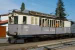 BC Museumsbahn - ex LLB ABFe 2/4 10 am 19.05.1997 in Blonay - Triebwagen - Baujahr 1915 - SLM/SWS/BBC - 188/ex375 KW - Gewicht 33,00t - LP 12,605m - 1./2.Klasse Sitzpltze 8/24 - zulssige