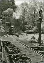 Was noch in Eimern auf der Rampe seht, wir bald rauchend und dampfend fr Bewegung sorgen.