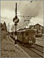 Hippsche Wendescheibe und RhB ABe 4/4 35 - Schmalspur-Romantik vergangener Tage bei der B-C.
8. Sept. 2013