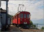 BLONAY-CHAMBY PINGSTFESTIVAL 2015: Der RhB ABe 4/4 N° 35 in Alp Grüm - oh pardon, Chamby.
25. Mai 2015