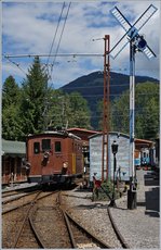 Die BOB HGe 3/3 N° 29 in Chaulin.