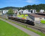 G 3/4 208 der BDB (Brünig Dampfbahn) als EXT 30006 (Horw - Stansstad) bei Horw - 06.09.2025
