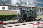 Am wunderschönen 3.9.2016 war auch die Ballenberg Dampfbahn auf dem Netz der Zentralbahn im Einsatz.