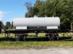 Bahnmuseum Kerzers / Kallnach - Gterwagen  O 2809 Abgstellt in Kallnach am 07.07.2008