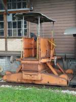 BMK - Orange Rangierlok ohne Betribsanschrift im BMK Areal ..