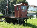 BMK Bahn Museum Kerzers/Kallnach - Ta 2/2 31 ( ex WM )Akkulok in Kallnach abgestellt am 01.08.2009