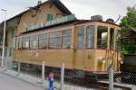 Ce 2/4 13 der Birseckbahn im Bahnmuseum in Kerzers/Fr am 05.06.2006