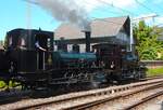 Am 18.05.2025 setzen sich die  E 3/3 Langnau der ehemaligen Emmentalbahn (heute Verein hitorische Emmentalbahn) und die E 3/3 853 der Dampfbahn Bern (ex SBB) vor Ihren Extrazug zum Jubiläum 150