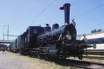 Froschblick auf DBB, ex-VSB Lok.3  LANGNAU ins Bw Brugg AG am 23 Mai 2026 w�hrend ein Offener Tur Wochenende bei der Verein Mikado 1244 und die Niederlassung der SBB Historic am Pfingsten 2026.