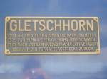 Die Geschichte der DFB 9 Gletschhorn
