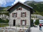 Das bahnhofsgebude Gletsch am 13.8.2007