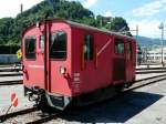 DFB / Dieselcrew - Zahnradrangierlok Tmh 2/2 986 in Stansstad am 01.08.2010